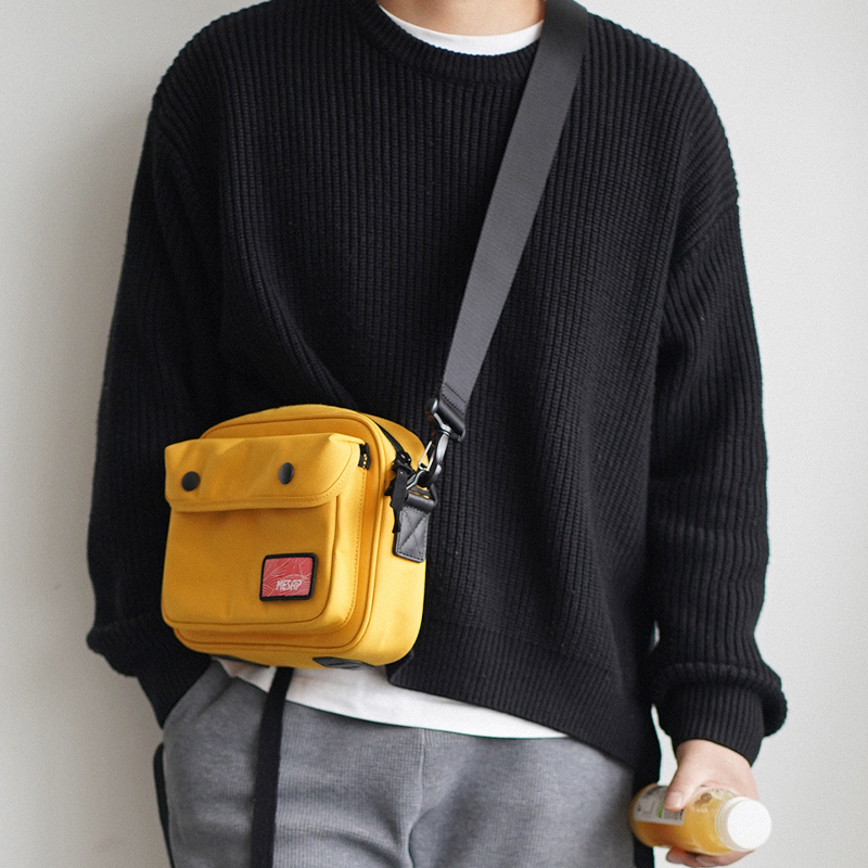 MESAP Street Fashion Tide Simply Cordura Nylon Magic Labels Male Student Small Bag Bag