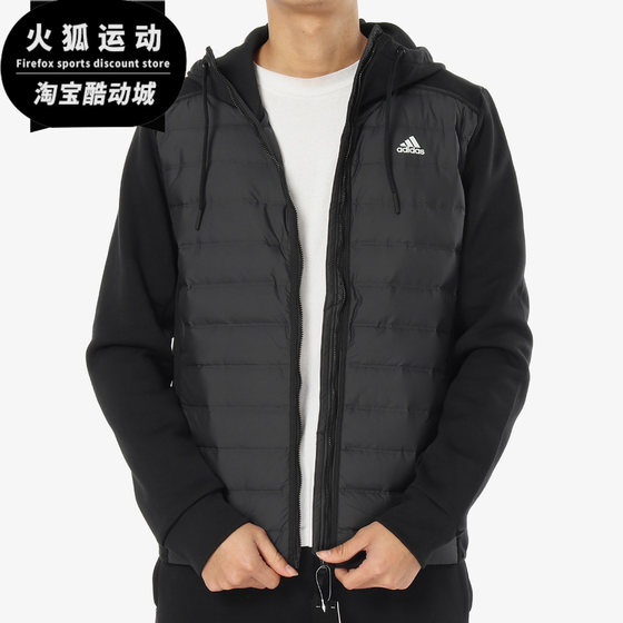 Adidas/阿迪达斯正品新款男子保暖连帽运动羽绒服外套CY8723