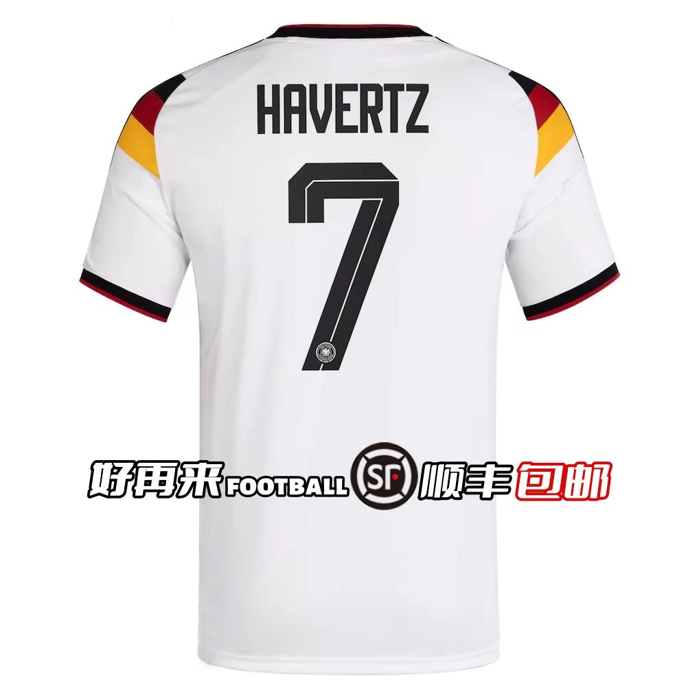 Футбольная домашняя форма сборной Германии 2026 Wirzmusiala Havertz Kimmich, гостевая майка