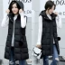 Áo chống mùa thu đông mới và áo dài cotton xuống cổ nữ là áo vest mỏng cotton dày áo khoác cotton ấm áp vest nữ công sở Áo vest