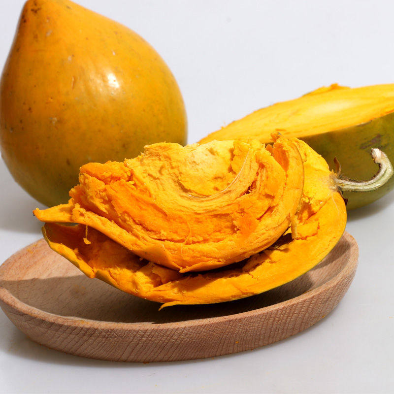 Freshly picked egg yolk fruit 1 catty fresh fruit egg fruit lion head fruit season powder glutinous sweet pregnant woman fruit whole box 5