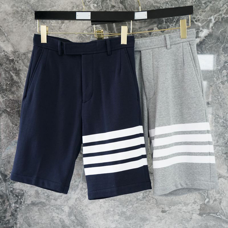 Silver Children's Day Thom Browne 20 New TB suits shorts casual loose 50% pants men and women