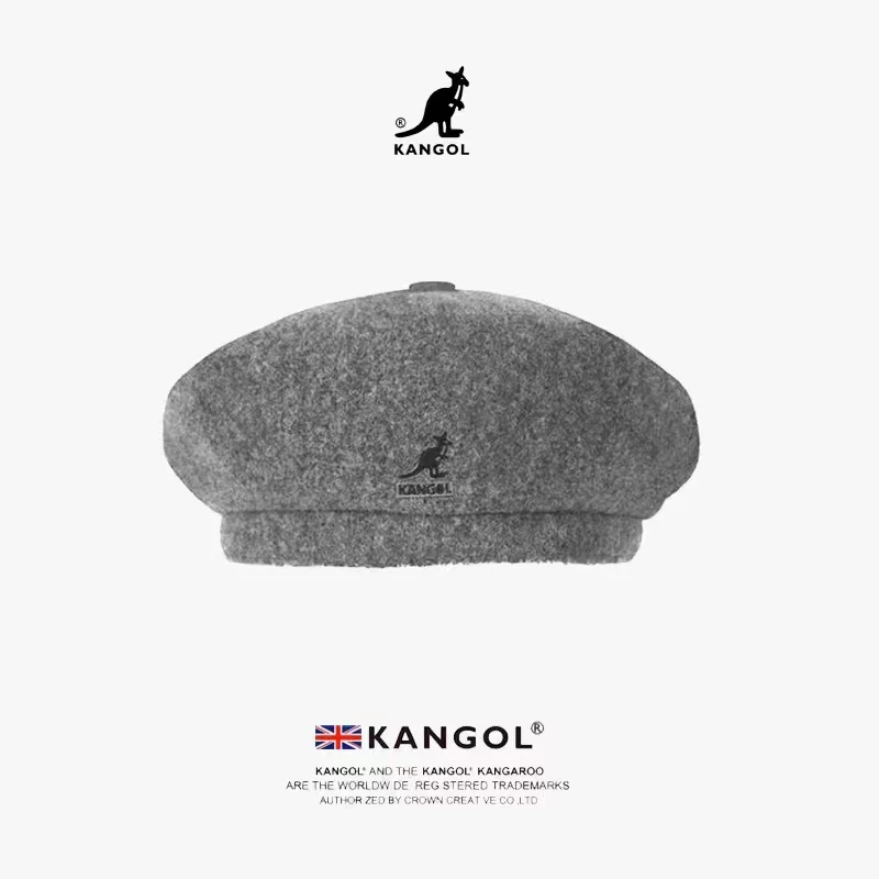 Настоящая Kangol Kangaroo Pumpkin Beadi Hat лицо маленький мужчина и дамы летняя сеть глаз Иннойц художник осьминог-шляпа