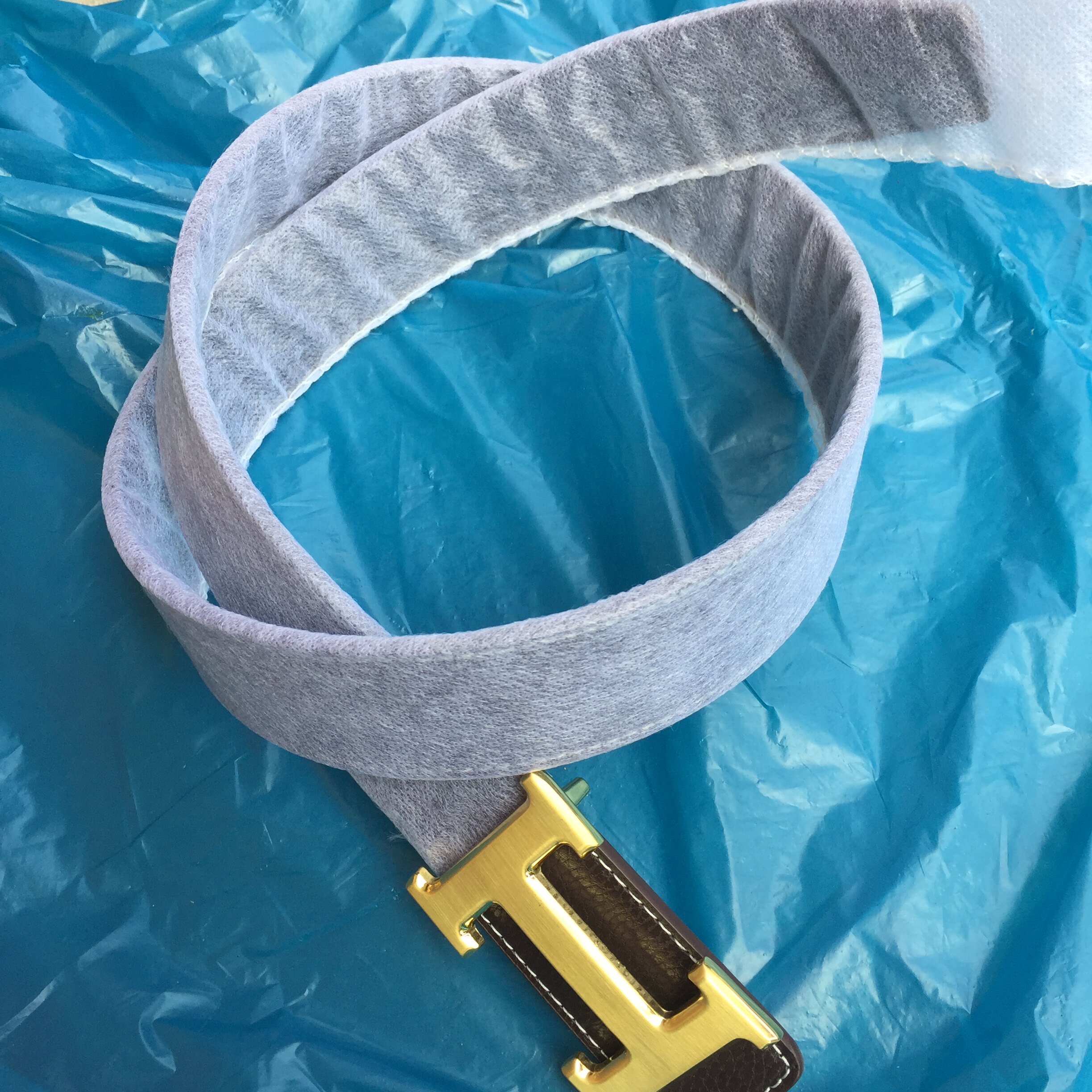 Non-woven belt hanging packaging bag Non-woven belt body protection long bag One bag 2000 meters wide 4 5cm