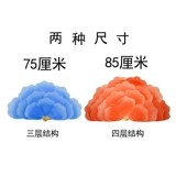 Открытие фаната Dance Peony Fan Fan Big Petal Dance Fan Plaza Trape Troupe Gymnasium Performance Fan Fan Fan Fan Fan