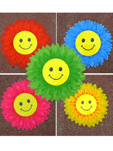 Улыбка -с подсолнечниками цветочный детский сад танцевальный реквизит