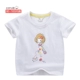 Áo thun nữ tay ngắn cotton trẻ em trẻ em 2018 hè mới áo sơ mi nửa tay 1-3-5-8 tuổi phiên bản hàn quốc