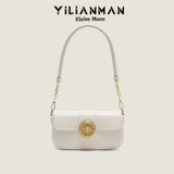 伊莲曼女包 Ретро браслет с одной бусиной, сумка подмышку, сумка на одно плечо, изысканный стиль, французский стиль