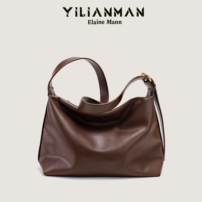 伊莲曼女包 Genuine capacious shoulder bag, one-shoulder bag