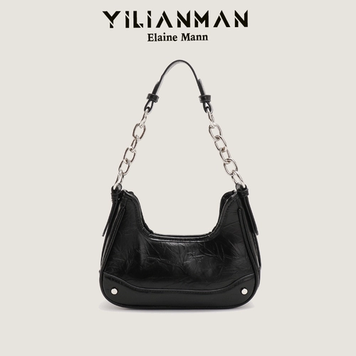 伊莲曼女包 Портативная цепь, сумка подмышку, сумка на одно плечо, премиум класс