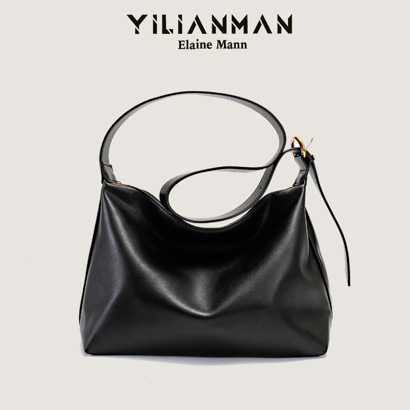 伊莲曼女包 Genuine capacious shoulder bag, one-shoulder bag