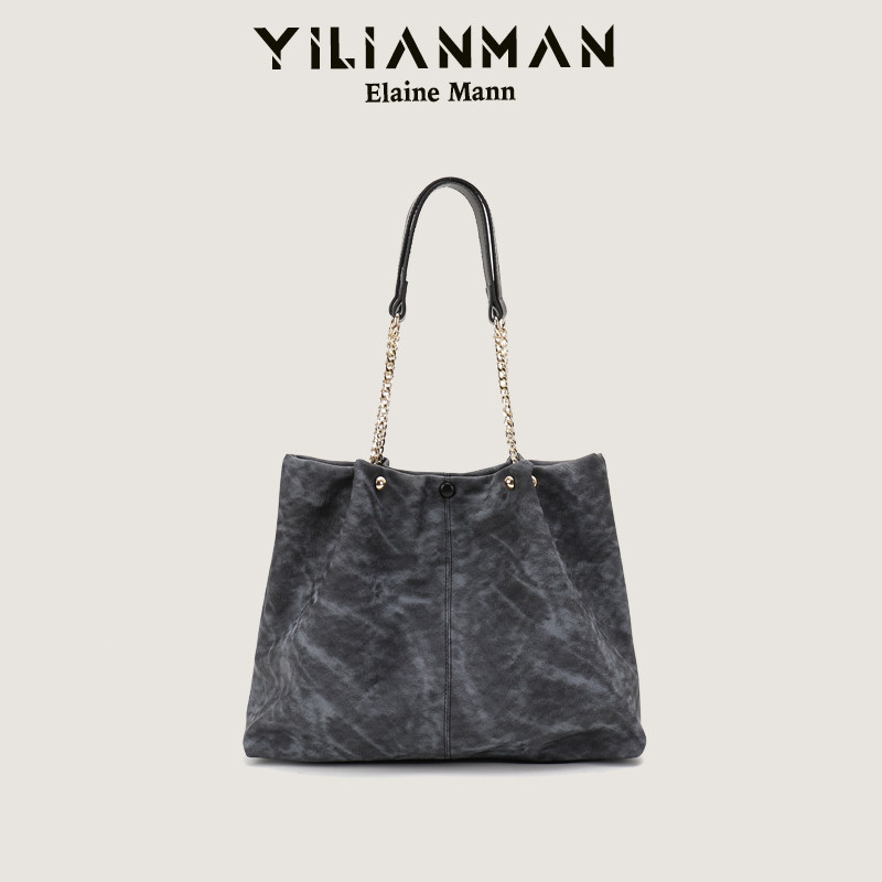 ELENMAN Women's Bag 2026 New Arrival Niche Designer High-End Texture Commuter Tote Shoulder Underarm Handbag - Thumbnail 3