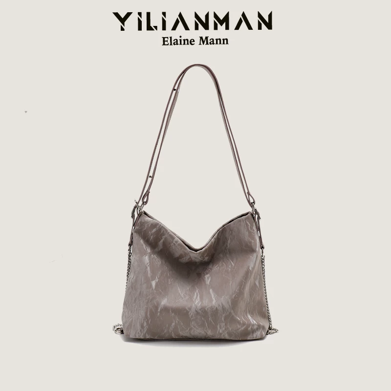 Genuine underarm bag, high-end