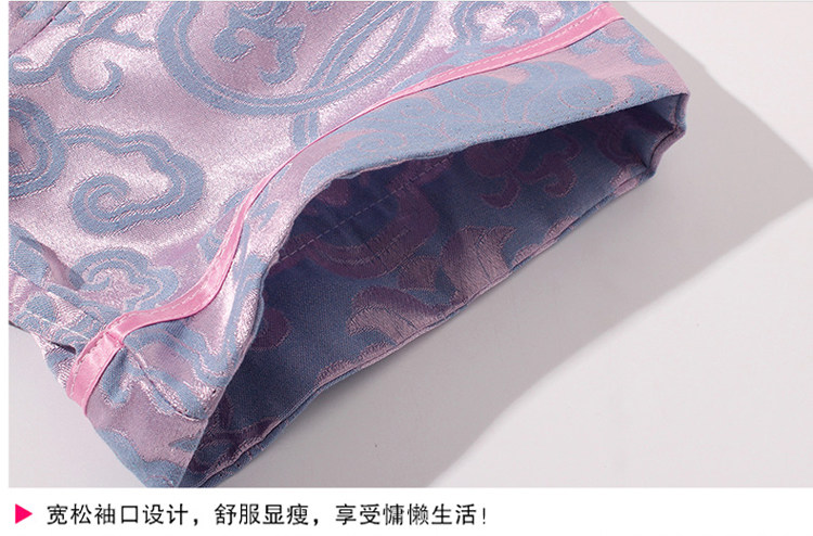Банный халат 艾灸服后开衣服男女按摩服背开刮痧火疗服拔罐针灸理疗服足疗美容