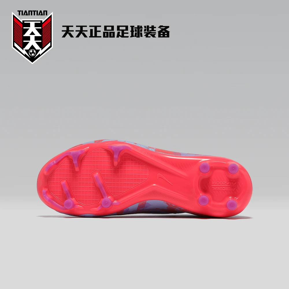 Подлинные Nike Assassin 15 Нет пояска для обуви Детям FG MG FG MG Разнообразные бутсы для футбола на траве DX1816-405