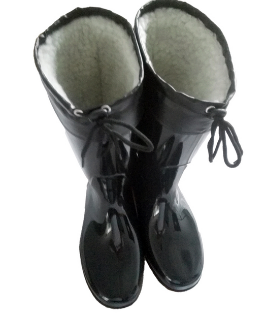 Chaussures - bottes caoutchouc homme pour hiver - semelle tendon - Ref 963376 Image 14