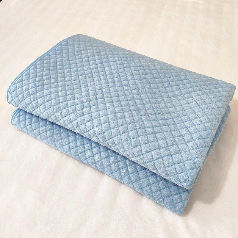 Foreign Trade Sichuan Home Export Japan Mauring Hygroscopic Speed Dry Quilted Mattress Double Non-slip Thickened Sheet Bed Pad