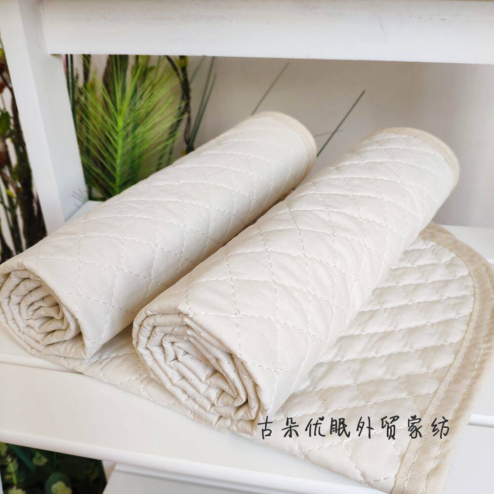 Foreign trade three-layer waterproof all-cotton anti-urine mat breathable waterproof sheet Newborn urine cushion baby carrier urinals cushion 45 * 70
