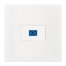 Type 86 wall-mounted HDMI high-definition socket computer network module VGA audio and video panel XLR microphone socket