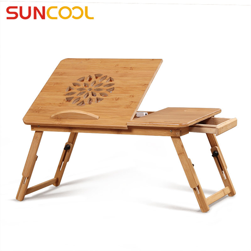 Sunshine Valley Bed Laptop Desk Creative Folding Bamboo Small Desk Simple Lazy Desk for College Students Sunshine Valley Bed Laptop Desk Creative Folding Bamboo Small Desk Simple Lazy Desk for College Students