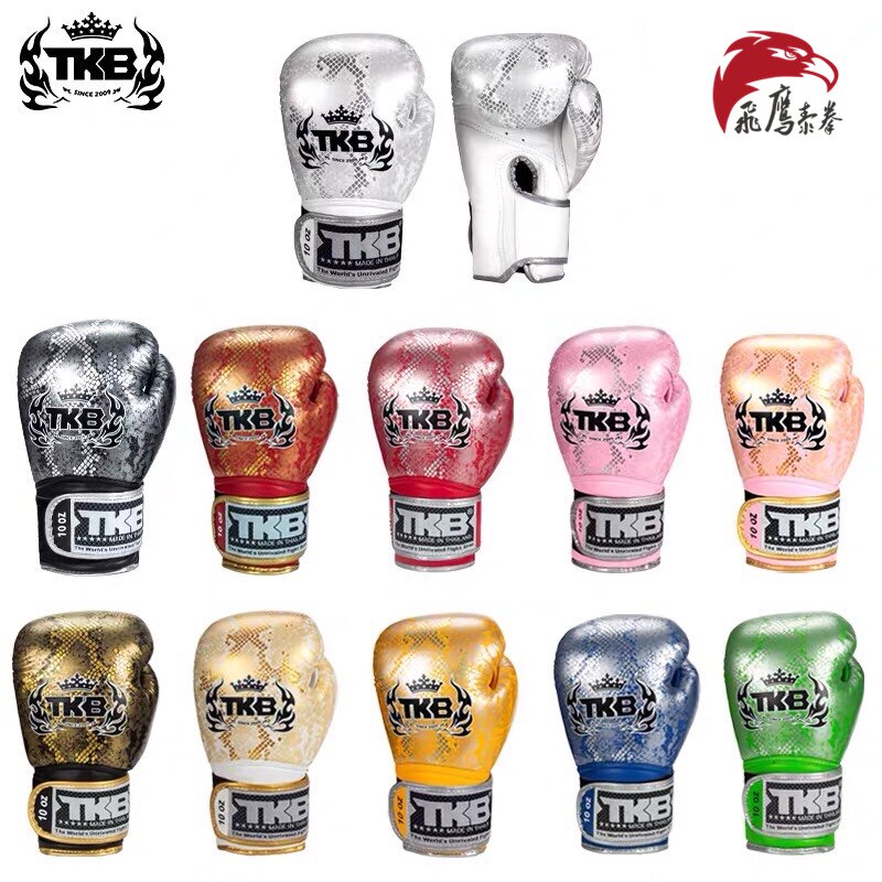 New Thai TKB boxer python boxer sets leather fist to beat male and female boxers