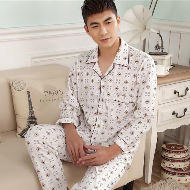 Pyjama pour homme en Coton à manche courte - Ref 3002968 Image 43