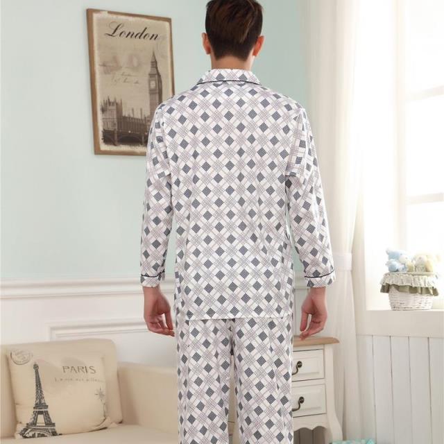 Pyjama pour homme en Coton à manche courte - Ref 3002968 Image 70