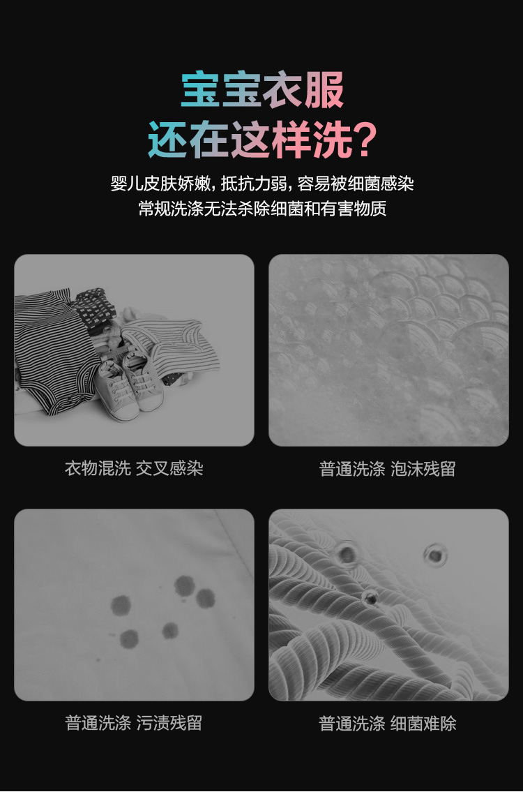海信 母婴小型杀菌波轮洗衣机 3kg 0.2㎡占地 图5