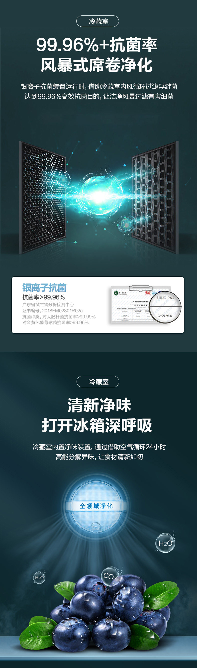 海信 食神系列 风冷无霜 双开门电冰箱 536L 抗菌不串味 图6