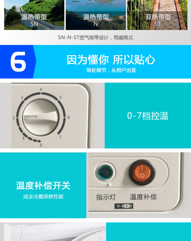 tủ đông gió Hisense / Hisense BCD-206NU / Một người tiêu dùng nhiệt độ gấp đôi và tủ đông lạnh thương mại nhỏ tủ lạnh đứng mặt kính