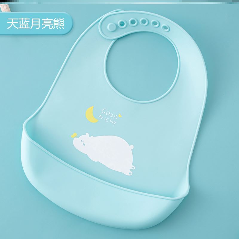 Baby eating surrounding pocket for small months of age eating waterproof clothing Feeding Waterproof Cloth Boy Girl water drain and leakage anti-neck style