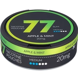 Швеция мешочек 77 Apple Mint Slim All White Apple Mint