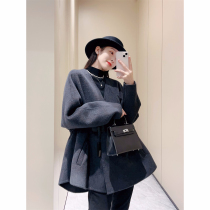 Kidman Ferry Grey Hair the Slim Temperament Net Knit Red Knit Fashium 100 Loose Designer Double