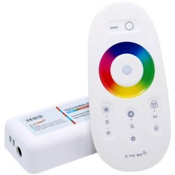 12-24V RGB 다채로운 빛 스트립 램프 2.4G 무선 터치 풀 컬러 led 빛 스트립 프로그래밍 가능 컨트롤러