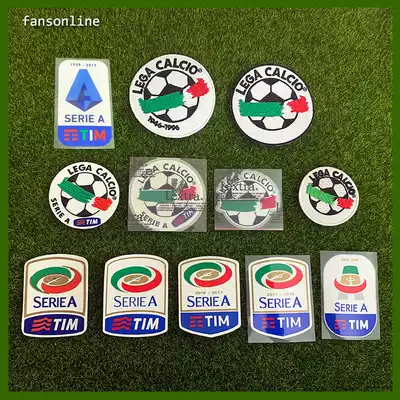 Serie A armband Serie A League 1996-2022 season previous League chapters hot stamping flocking silicone armband