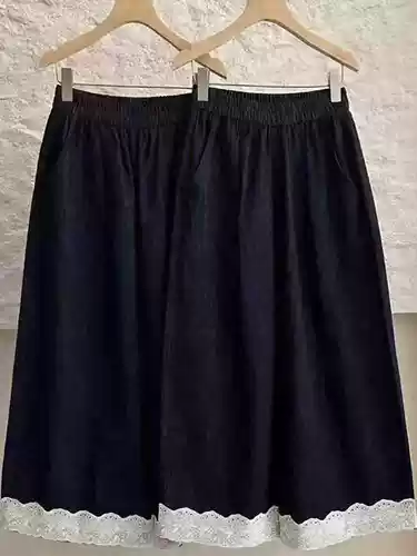 Летние детские джинсы, кружевные штаны