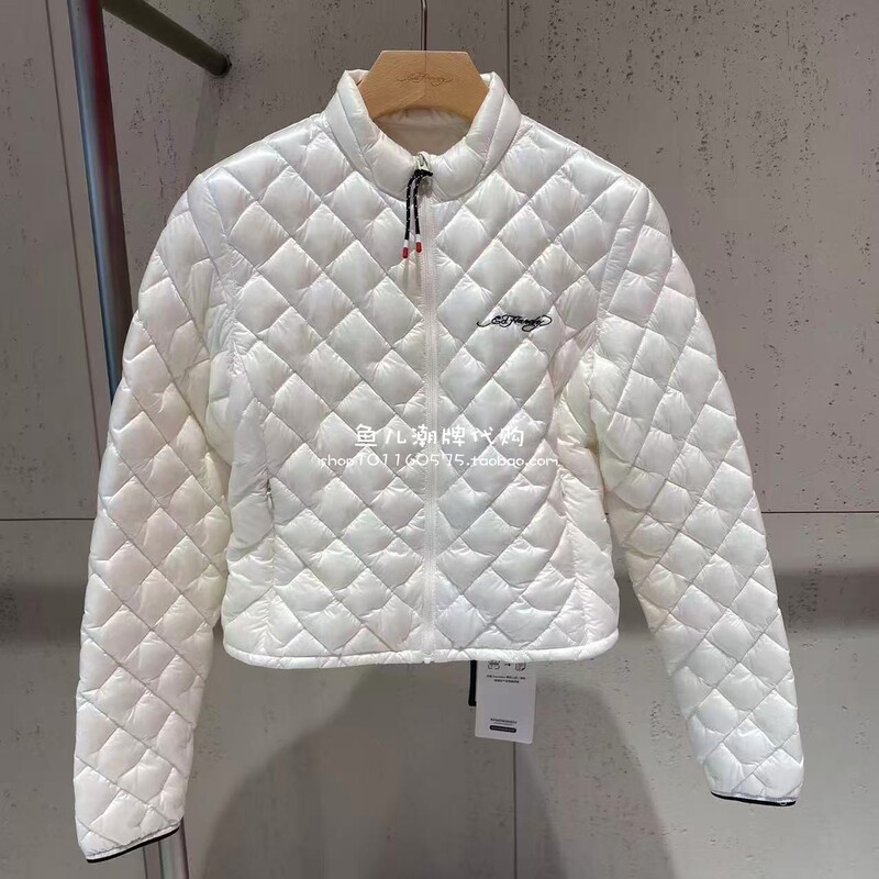 Ed Hardy Trendy Brand Counter Genuine Product 2025 Autumn and Winter Women's Casual down Jacket E1Rdw330