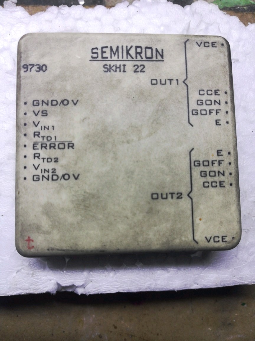 Original loader MICOTROL rice high frequency converter 340 power drive plate module SKHI22 single piece