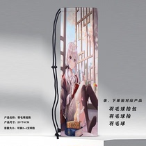 Irena Witchs new badminton racket bag with anime shoulder drawstring large capacity printed badminton racket bag