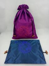  Chinese classical exquisite embroidery sundries Underwear shoes storage bag hanging bag Travel multi-function collection and finishing bag