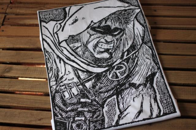 American Comic Batman Batman Robin Sketch Cartoon Hand-Drawn Style Print European Size Round Neck Short-Sleeved T-Shirt American Comic Batman Batman Robin Sketch Cartoon Hand-Drawn Style Print European Size Round Neck Short-Sleeved T-Shirt