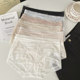 Pure wishes ultra-thin nude facial mask panties girls shorts seamless hip-covering lace hip-covering translucent shorts