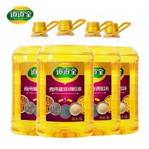 Daodao full press edible plant blend oil 5L * 4 Bottles Full box physical press home burning