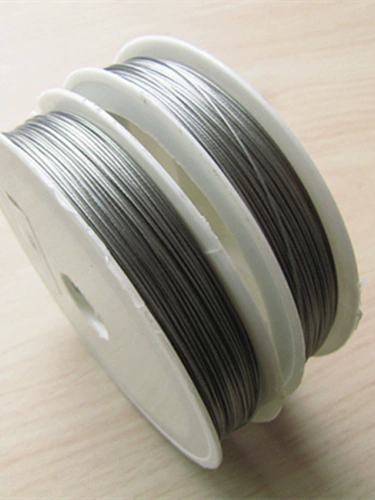 Стальная проволка из нержавеющей стали, шелковые нитки, клей, штора, браслет из бисера с аксессуарами ручной работы, «сделай сам»