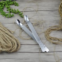 Italy 430 stainless steel coffee spoon milk tea long handle mixing spoon coffee bean spoon tea spoon ice ice cream