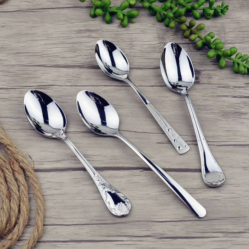 Exit 304 stainless steel children spoon baby spoon baby mini spoon to stir coffee spoon