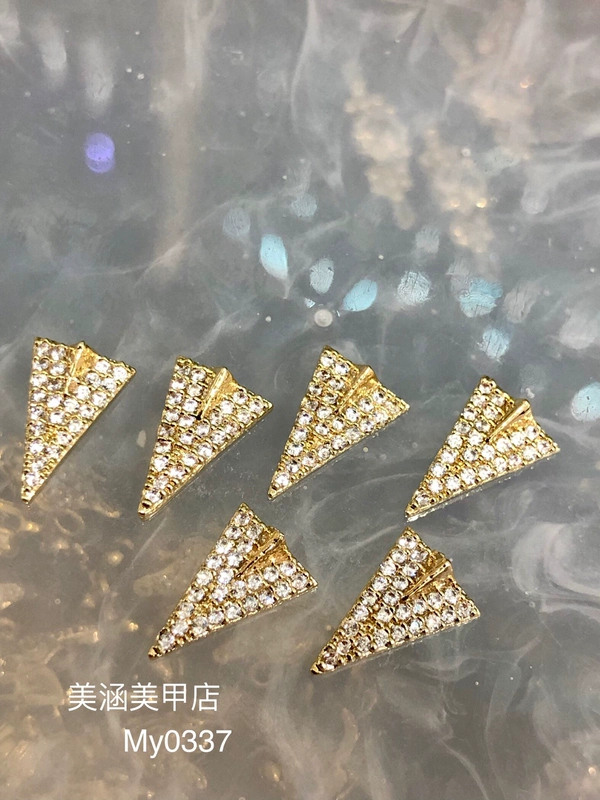 Dụng cụ làm móng tay Trang sức zircon Khoan Net màu đỏ với tính cách lắc cổ điển với cùng đồ trang sức hợp kim Nail - Công cụ Nail