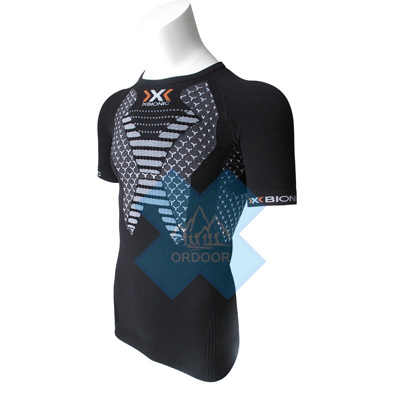 XBIONIC TWYCE power series men's running competition marathon fitness short-sleeved compression suit O100668
