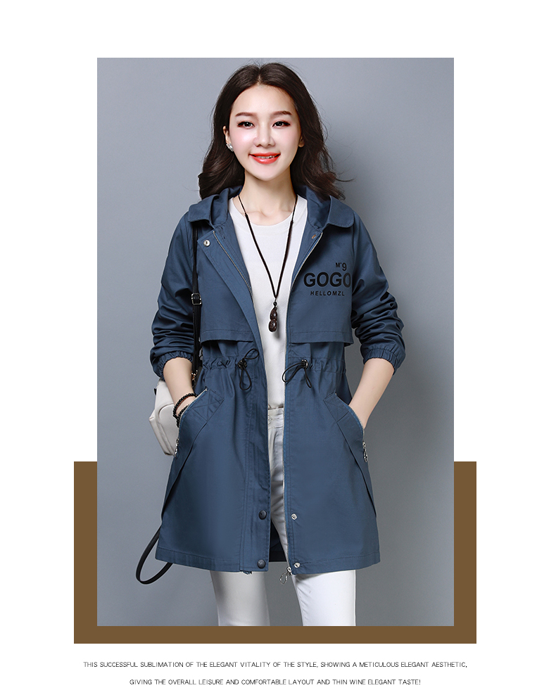 Trench pour femme FLOWER LU      en Coton - Ref 3226338 Image 24