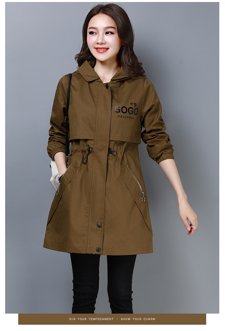 Trench pour femme FLOWER LU      en Coton - Ref 3226338 Image 15